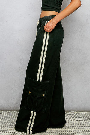 Karrie Cargo Terry Joggers