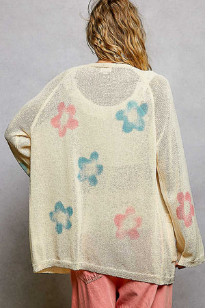 Pretty Flowers light Cardigan