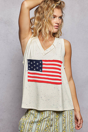 Fiona Flag Patch Tank