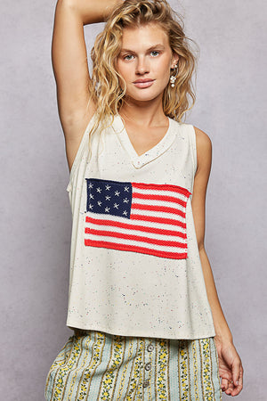 Fiona Flag Patch Tank