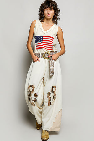 Fiona Flag Patch Tank