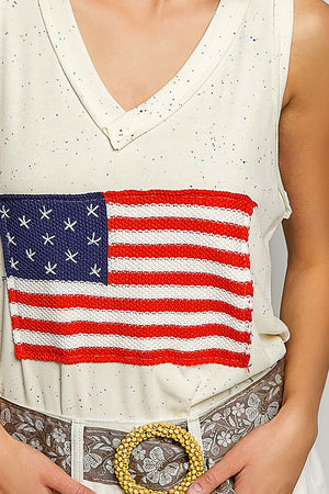 Fiona Flag Patch Tank
