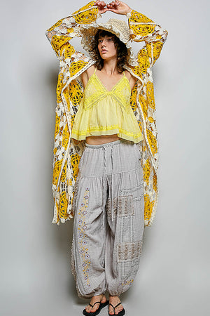 Crochet Maxi Cardigan