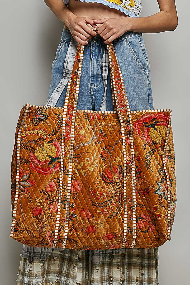 Victorian Velvet weekend Bag