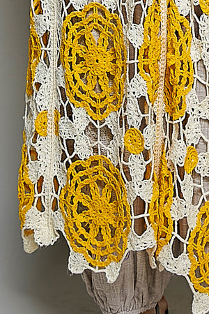 Crochet Maxi Cardigan