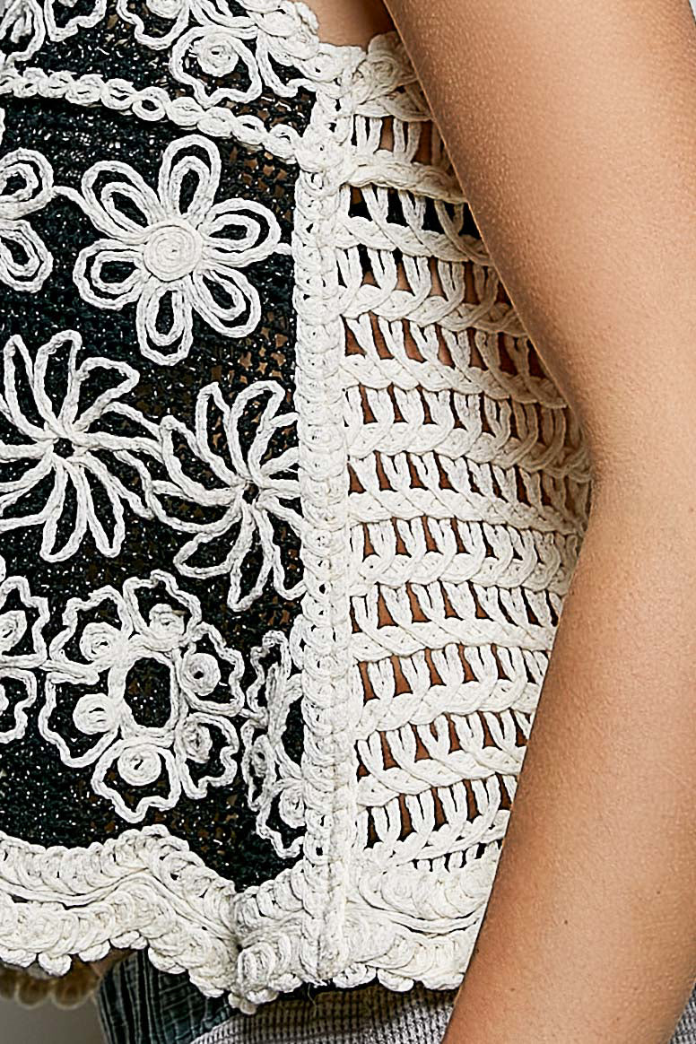 Clara Crochet Tank Top