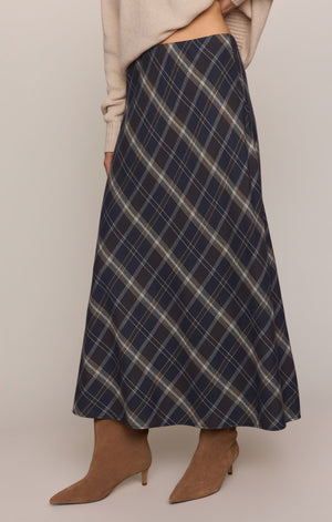 Crestview Plaid Skirt By Z Supply