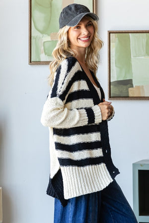 Sally Striped Cardigan RESTOCK