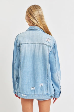 The 90's Loose Fit Denim Jacket