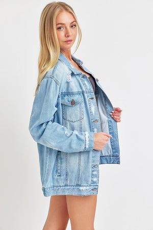 The 90's Loose Fit Denim Jacket