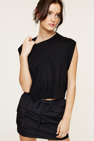 Best Selling Valarie the Sweater Vest Solid Knit (4 colors)
