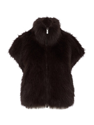 Savanah Silky smooth Fur Vest
