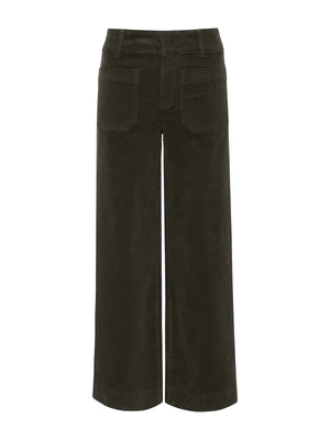 Chelsea Wide Leg Corduroy Pant in Kalamata
