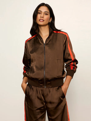 On Track Satin Jacket and Joggers (sold separately)