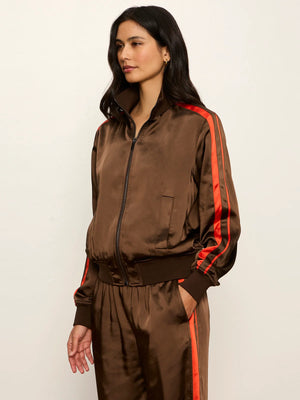 On Track Satin Jacket and Joggers (sold separately)