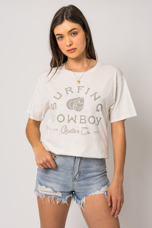 Surfing Cowboy Nash Tee