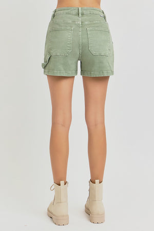 Susie Carpenter Olive Shorts