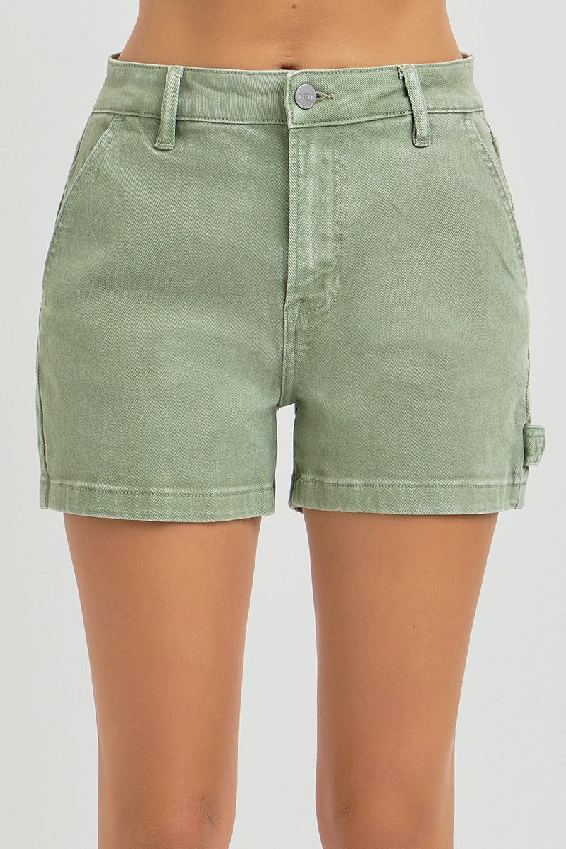 Susie Carpenter Olive Shorts