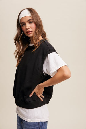 Theodore Short Sleeve boxy crew neck