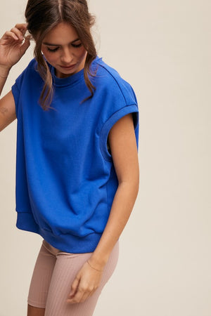 Theodore Short Sleeve boxy crew neck