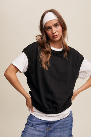 Theodore Short Sleeve boxy crew neck