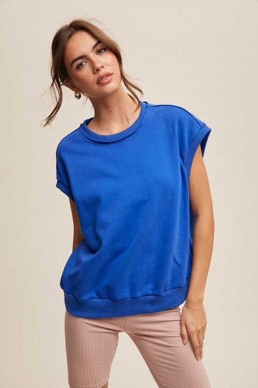 Theodore Short Sleeve boxy crew neck