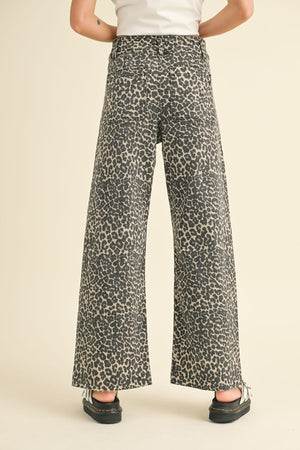 Lindsey Leopard denim Pants