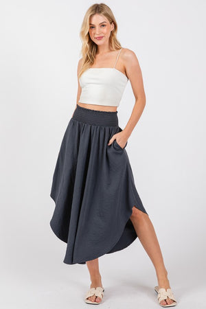 Rhiana Round Hem Skirt