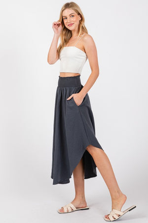 Rhiana Round Hem Skirt