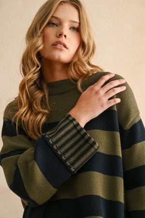 Speak Out Striped Sweater
