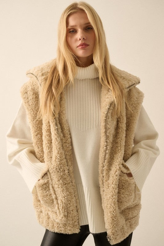 Franceen Faux Fur Vest