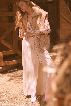 Franceen Faux Fur Vest