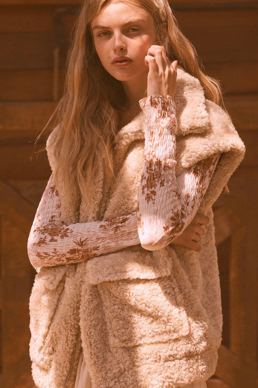 Franceen Faux Fur Vest