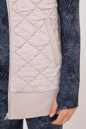 Quincey's Quilted Oversized Fleece Vest