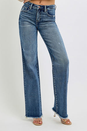 Trina Tummy Control Mid Rise Long Jeans