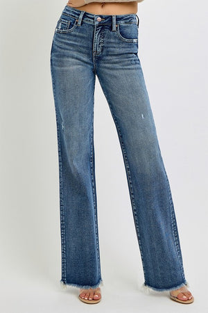 Trina Tummy Control Mid Rise Long Jeans