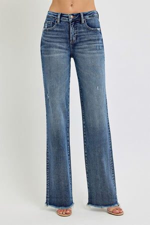 Trina Tummy Control Mid Rise Long Jeans