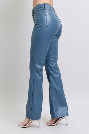 Talia Tummy Control Leather Pants in 2 colors!