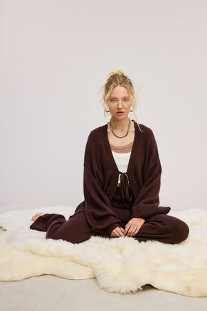 Crystal Cozy Cardigan and Pant SET (sold as a set)