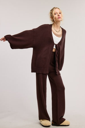 Crystal Cozy Cardigan and Pant SET (sold as a set)