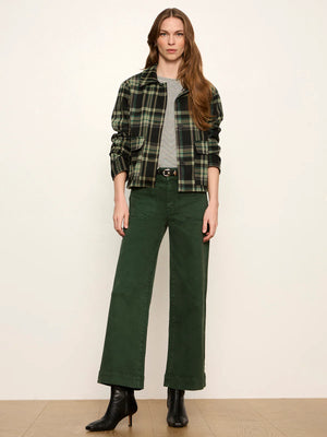 Avid Evergreen Plaid Jacket