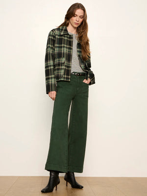 Avid Evergreen Plaid Jacket