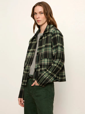 Avid Evergreen Plaid Jacket