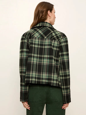 Avid Evergreen Plaid Jacket