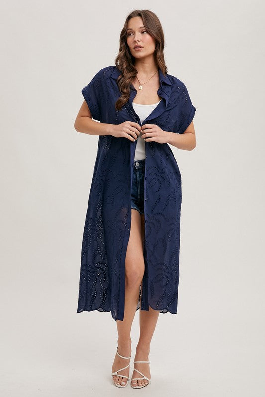 Brandi Boho Eyelet Dress