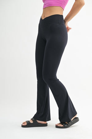 Venice Crossover Waist Yoga Pants