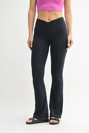 Venice Crossover Waist Yoga Pants