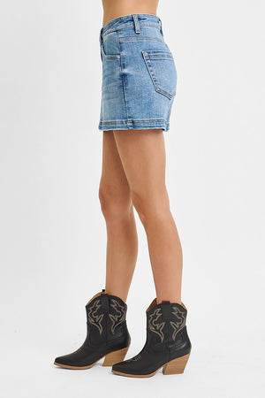 Skyler Stretchy Denim Skorts