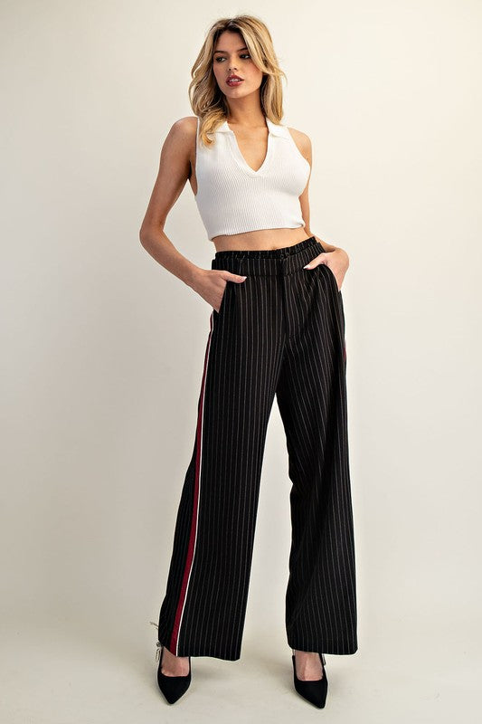 Sloanie Side Striped Stretchy Pants