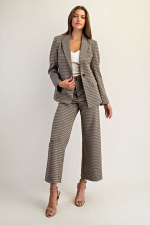 Hayley Houndstooth Jacket and Pants (sold separately) Stretchy!